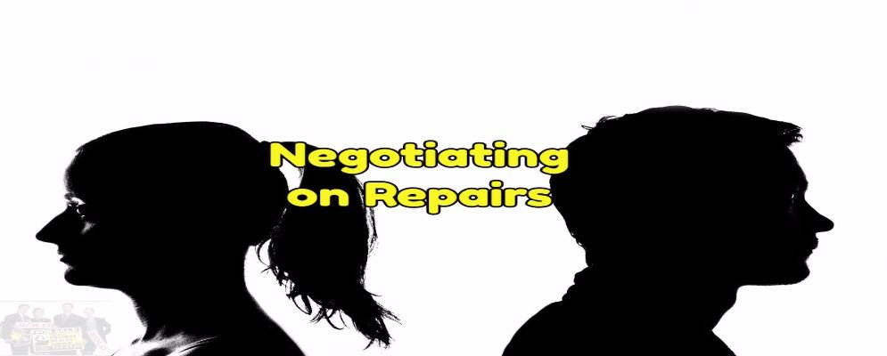 negotiating your repairs